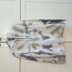 Rip Curl hoodie, tie dye, mens L